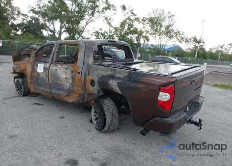 2017 Toyota Tundra Platinum 5.7L V8 from USA, damaged, VIN 5TFGW5F15HX224264